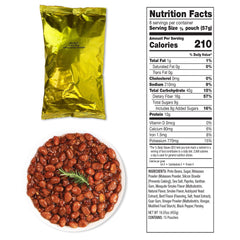 ReadyWise Emergency Food BBQ Beans Nutrition Facts