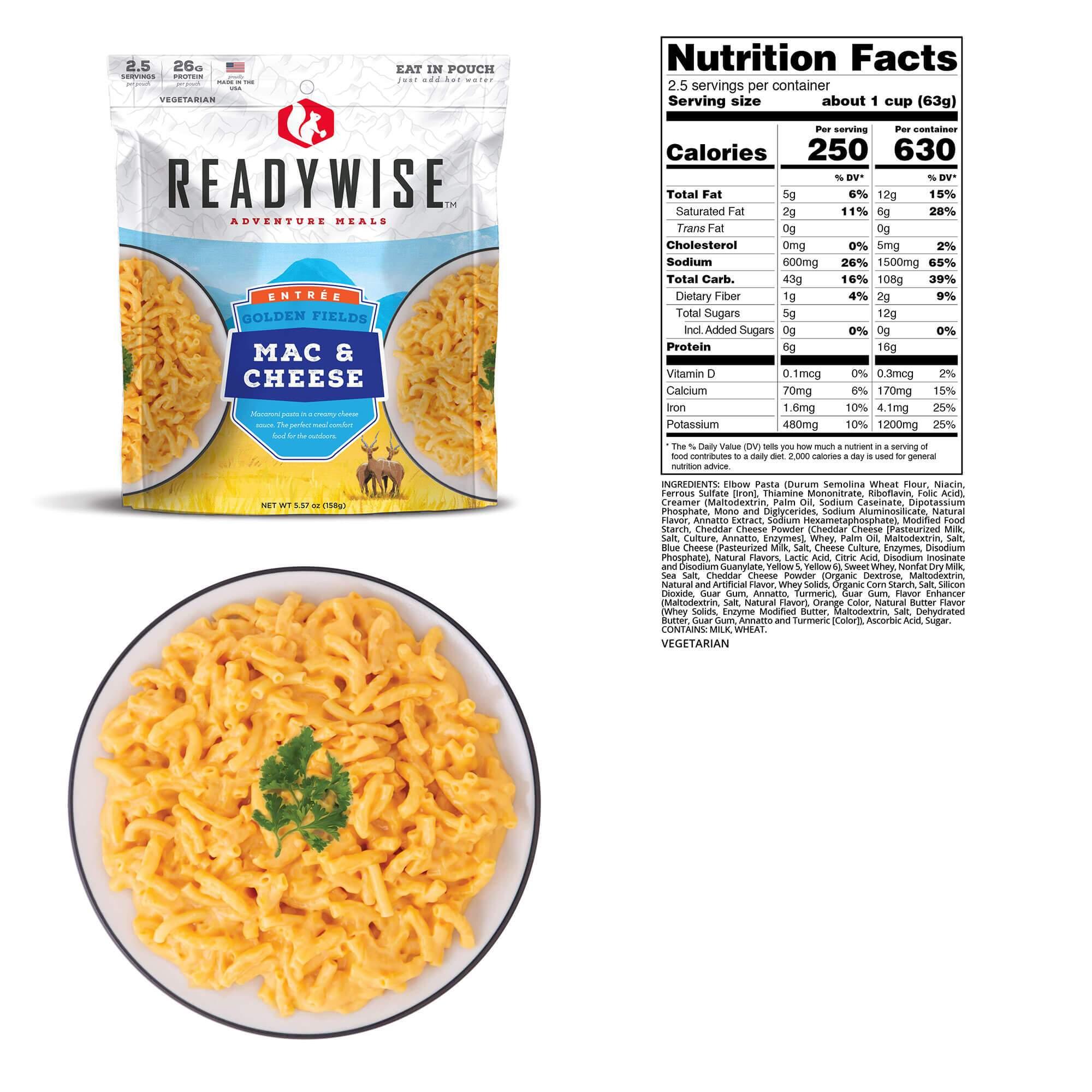 American Red Cross 2 Day Ready to Go Meal Kit by ReadyWise - ReadyWise
