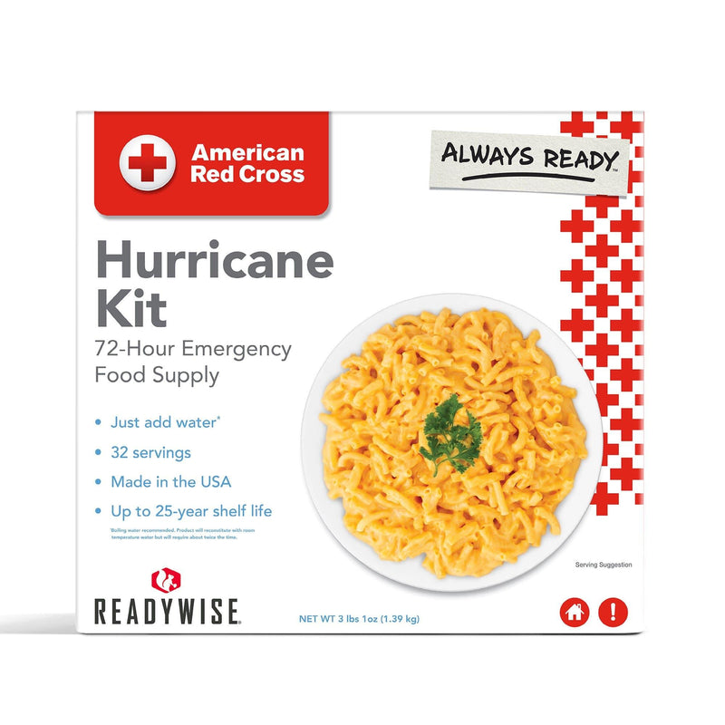 American Red Cross 72 Hour Emergency Hurricane Food Kit  ReadyWise   