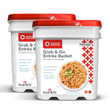 American Red Cross Grab & Go Entree Bucket BOGO - ReadyWise