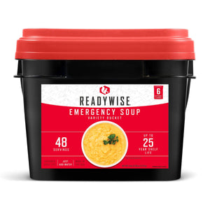 Emergency Soup Bucket - 48 Servings - ReadyWise