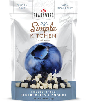 Freeze-Dried Blueberries & Yogurt - 6 Pack - ReadyWise