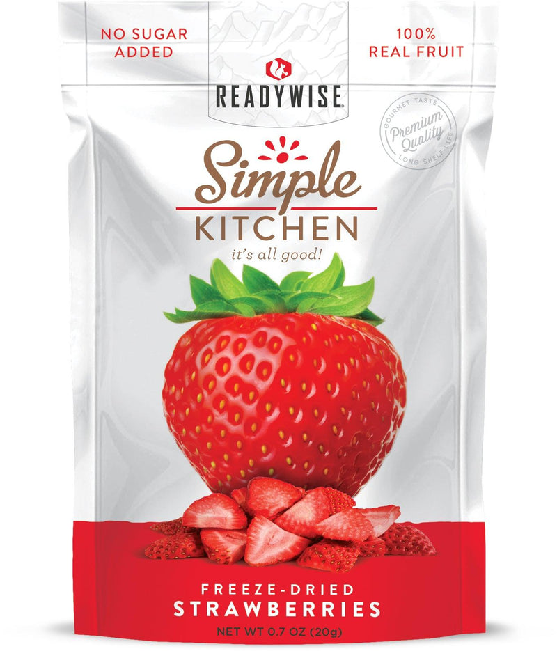 Freeze-Dried Strawberries - 6 Pack  ReadyWise   