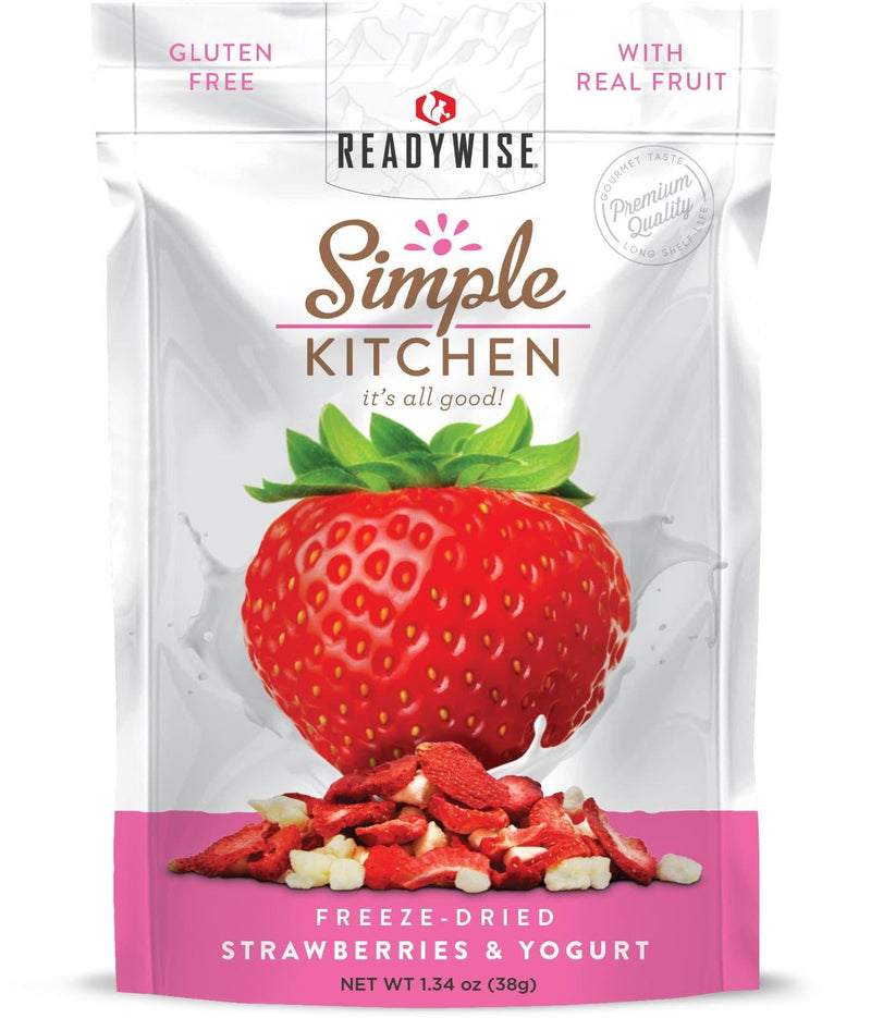 Freeze-Dried Strawberries & Yogurt - 6 Pack  ReadyWise   