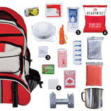 Red 64 Piece Survival Backpack - ReadyWise