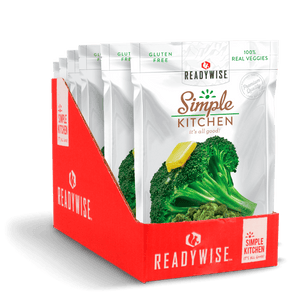 Simple Kitchen Buttered Broccoli - 6 Pack - ReadyWise