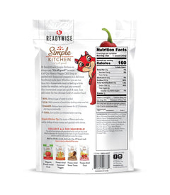 Simple Kitchen Hearty Veggie Chili Soup - 6 Pack - ReadyWise-nutritionals
