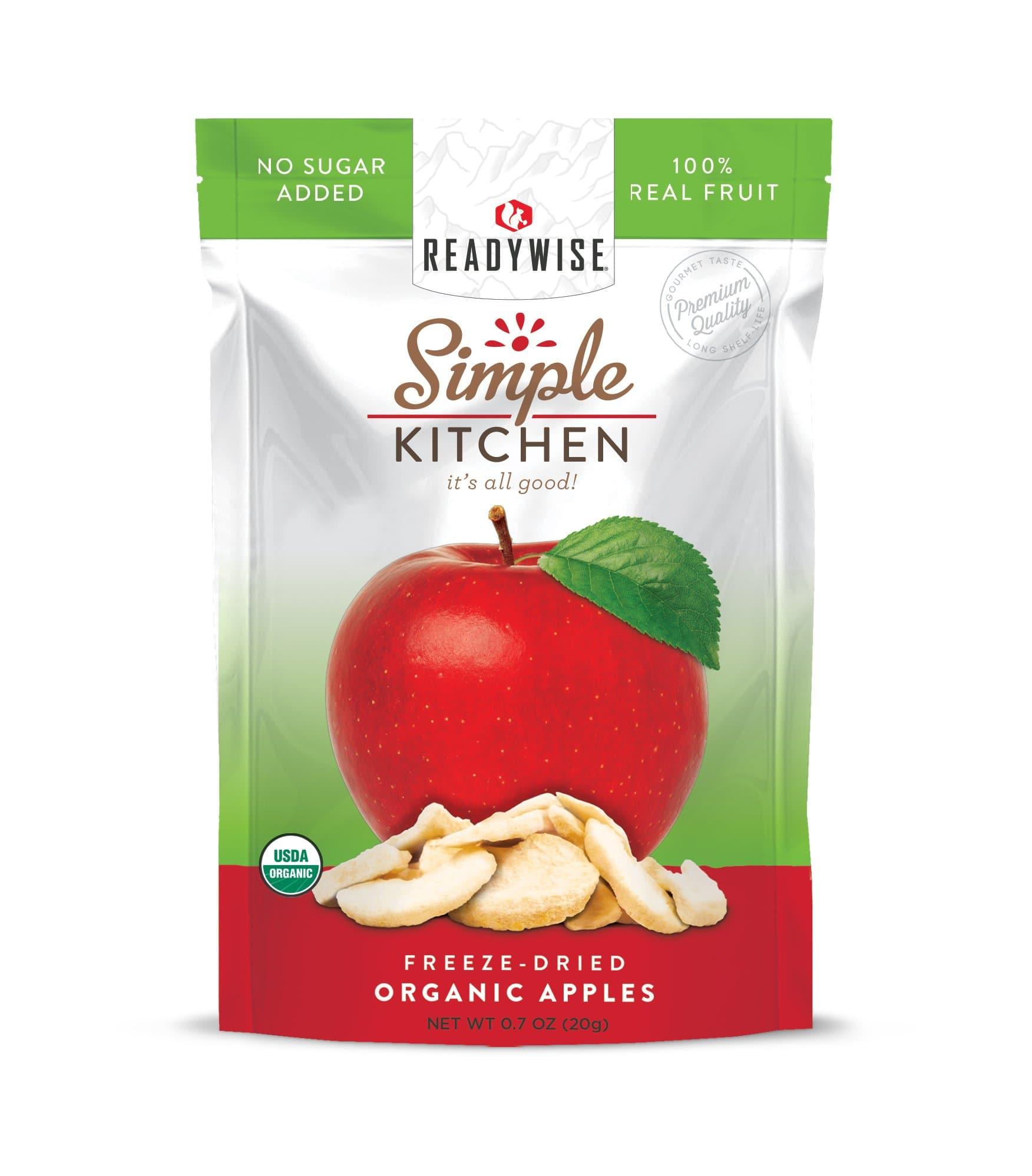 Simple Kitchen Organic Freeze-Dried Apples - 6 Pack – ReadyWise