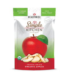 Simple Kitchen Organic Freeze-Dried Apples - 6 Pack - ReadyWise