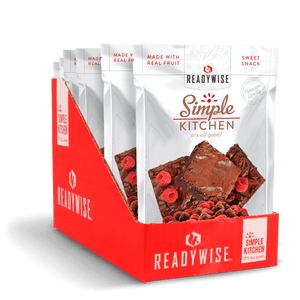 Simple Kitchen Raspberries & Brownie Bites - 6 Pack - ReadyWise