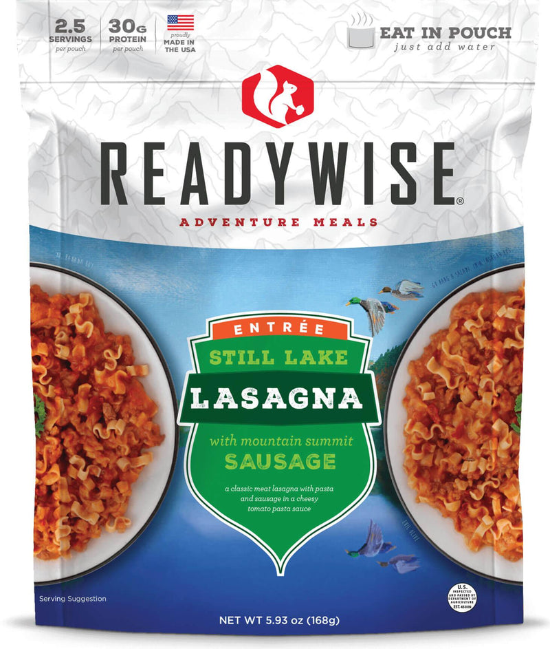 Still Lake Lasagna with Sausage - ReadyWise