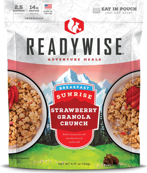 Sunrise Strawberry Granola Crunch - ReadyWise