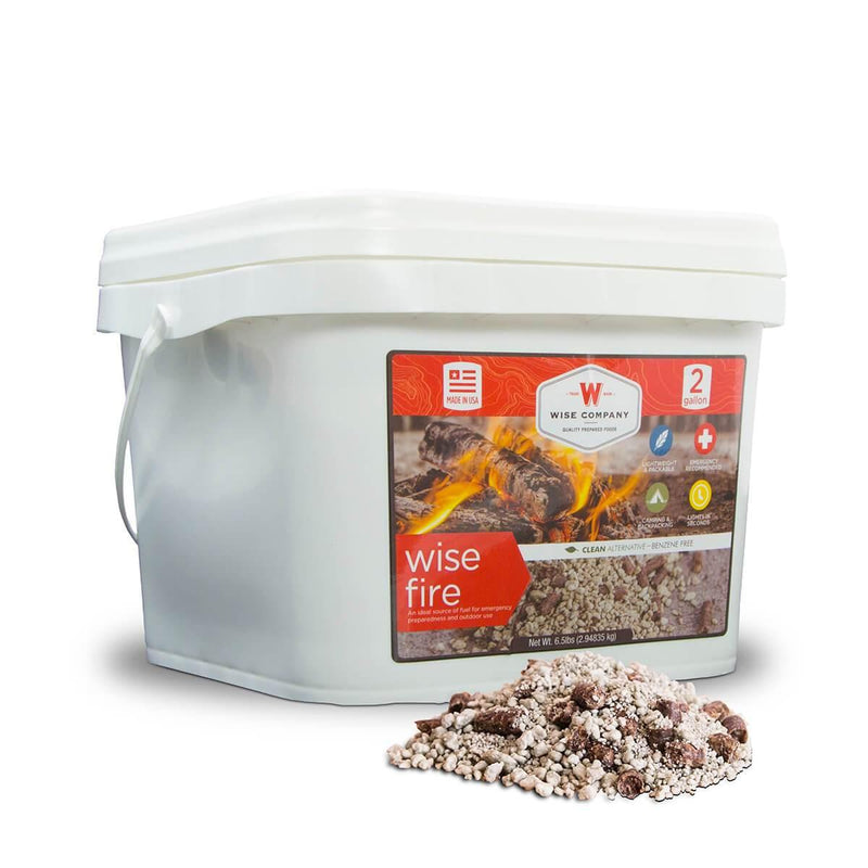 WiseFire 2 Gallon 120 Cup Fuel Source  ReadyWise   